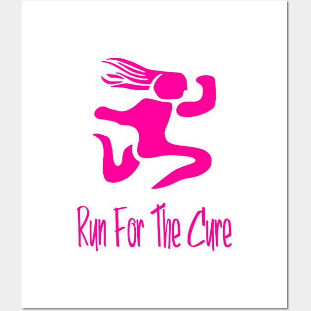 Run For The Cure Wall Art by almosthome